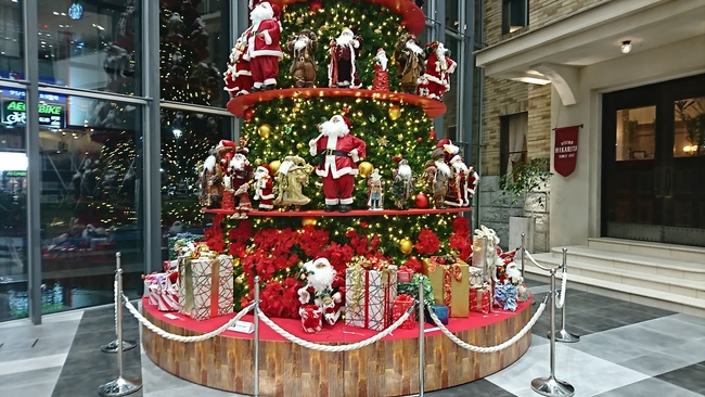 イオンモール松本のクリスマスツリー